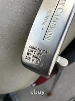 Titleist Scotty Cameron Pro Platinum Mil Spec 33 (34.5) 350g Putter