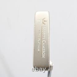 Titleist Scotty Cameron Pro Platinum Newport Mid Slant Putter 35 RH S-157558