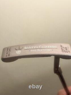 Titleist Scotty Cameron Pro Platinum Newport Mil-Spec 33 Inch Putter Used