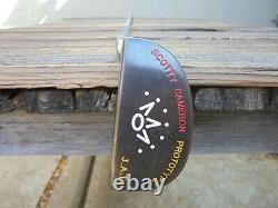 Titleist Scotty Cameron Prototype J. A. T. Putter Golf Club Right Hand Steel Shaft