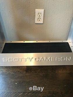 Titleist Scotty Cameron Putter Display Rack Holds 8 Putters Used