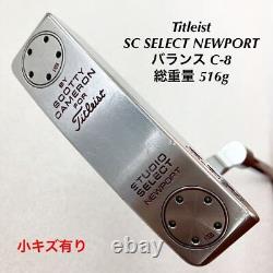 Titleist Scotty Cameron Putter SC SELECT NEWPORT original steel 33 inches