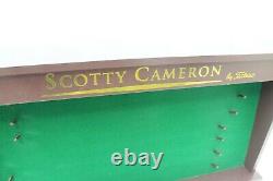 Titleist Scotty Cameron Rare Putter Display wall rack Cameron Putter Rack
