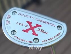 Titleist Scotty Cameron Red X 35 Putter, 330 grams, Original shaft, no headcover