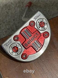 Titleist Scotty Cameron SELECT ROUNDBACK Putter 34 RH VGC #001