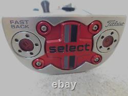 Titleist Scotty Cameron Select Fast Back 15 Putter With Slim 3.0 Super Stroke Grip