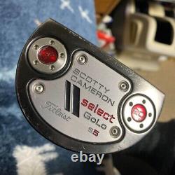 Titleist Scotty Cameron Select Golo S5 Center Shafted 33 RH With Headcover