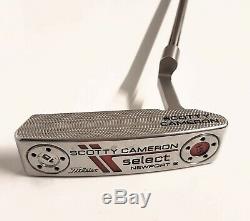 Titleist Scotty Cameron Select Newport 2 Putter / 34 / Two Thumb Grip