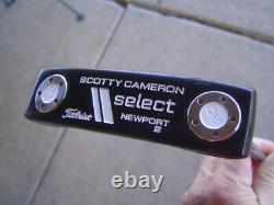 Titleist Scotty Cameron Select Newport 2 Putter 35 SCOTTY SHOP! WithExtra Weights