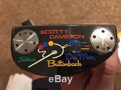 Titleist Scotty Cameron Special Edition Del Mar ButtonBack Putter No Reserve