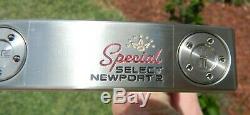 Titleist Scotty Cameron Special Select 2020 Newport 2 putter 35 NEW + Headcover
