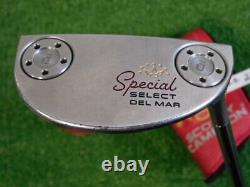 Titleist Scotty Cameron Special Select Del Mar 35 Putter with Headcover