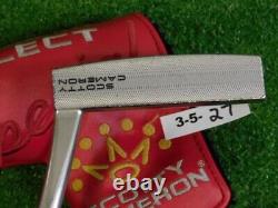 Titleist Scotty Cameron Special Select Del Mar 35 Putter with Headcover