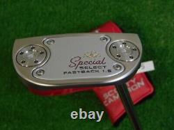 Titleist Scotty Cameron Special Select Fastback 1.5 34 Putter w Headcover New