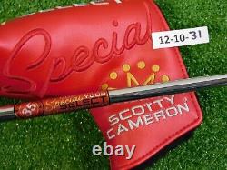 Titleist Scotty Cameron Special Select Fastback 1.5 35 Putter w Headcover New