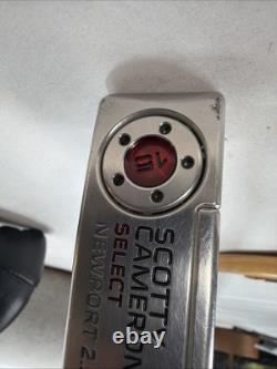 Titleist Scotty Cameron Special Select Newport 2.5 34 RH Putter w Headcover