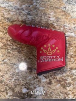 Titleist Scotty Cameron Special Select Newport 2 PUTTER 35 with cover & rare grip