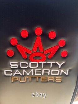 Titleist Scotty Cameron Staff Golf Bag 6-Way Divide Black & Red