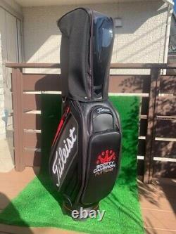 Titleist Scotty Cameron Staff Golf Bag 6-Way Divide Black & Red