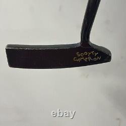 Titleist Scotty Cameron Studio Design 2.5 35 RH Putter Rare Black Pearl Finish