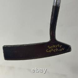Titleist Scotty Cameron Studio Design 2.5 35 RH Putter Rare Black Pearl Finish