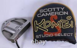 Titleist Scotty Cameron Studio Select Kombi Putter RH 35 in Steel Shaft