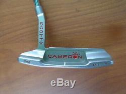 Titleist Scotty Cameron Studio Stainless Newport 2 303 34'' RH Putter with cover