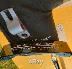 Titleist Scotty Cameron Studio Stainless Prototype Newport 1.5 Putter