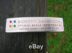 Titleist Scotty Cameron Studio Style Newport 2 35 Putter withHC All Original