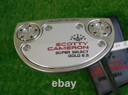 Titleist Scotty Cameron Super Select GoLo 6.5 35 Putter with Headcover New