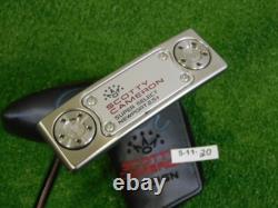 Titleist Scotty Cameron Super Select Newport 2.5 Plus 34 Left Hand Putter HC New