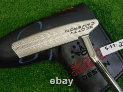 Titleist Scotty Cameron Super Select Newport 2.5 Plus 34 Left Hand Putter HC New
