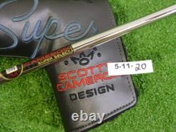 Titleist Scotty Cameron Super Select Newport 2.5 Plus 34 Left Hand Putter HC New
