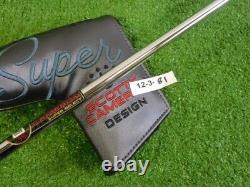 Titleist Scotty Cameron Super Select Newport 2.5 Plus 35 Left Hand Putter HC New