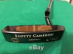 Titleist Scotty Cameron Tei3 Teryllium Newport Sole Stamp 97 Masters Tiger Woods