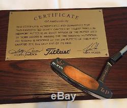 Titleist Scotty Cameron Tiger Woods 1997 Masters Champion Putter 021/270