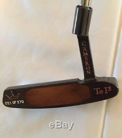 Titleist Scotty Cameron Tiger Woods 1997 Masters Champion Putter 021/270