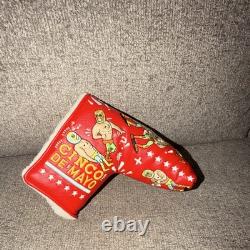 Titleist Scotty Cameron cinco de Mayo Putter Headcover Red White Golf 1pc