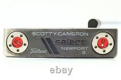 Titleist Scotty Cameron select NEWPORT 2 Black 2012 34in Grip replacement /Cover