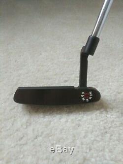 Tour Issue Titleist Scotty Cameron Circle T Newport Black Putter Right 34 + COA