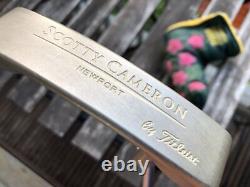 Ultra Rare Scotty Cameron Newport Tel European TOUR DOT With COA STUNNING