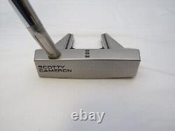 Used LH Titleist Scotty Cameron Phantom X 7.5 Slant Neck 35 Putter + Headcover