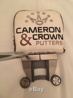Used Titleist Scotty Cameron Cameron & Crown Futura 6M Putter 33 + Head-cover