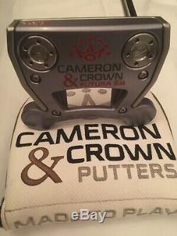 Used Titleist Scotty Cameron Cameron & Crown Futura 6M Putter 33 + Head-cover