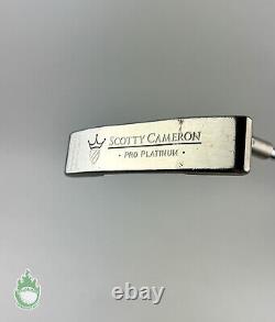 Used Titleist Scotty Cameron Pro Platinum Newport 2 Mid Slant 35 Putter Golf