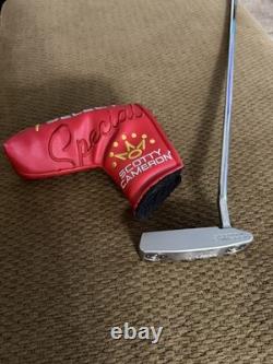 Used Titleist Scotty Cameron Special Select Newport 2.5 35 Putter + Headcover