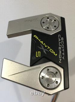 Very Lightly Used Scotty Cameron 2020 Phantom X 5.5 34 Long VVGC