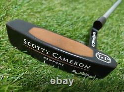 Very goodScotty Cameron Putter TeI3 NEWPORT 32.5in RH Tel3 Teryllium titleist