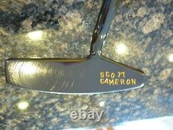 Wow Scott Cameron Hand Made Scm Snow Titleist Putter With Coa Scotty Beauty 1/1