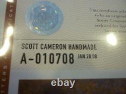 Wow Scott Cameron Hand Made Scm Snow Titleist Putter With Coa Scotty Beauty 1/1